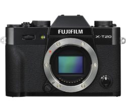FUJIFILM X-T20 Mirrorless Camera - Black
